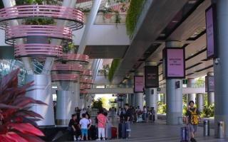Nhà ga Quốc tế Đà Nẵng phủ hồng đen hưởng ứng không khí đón BLACKPINK